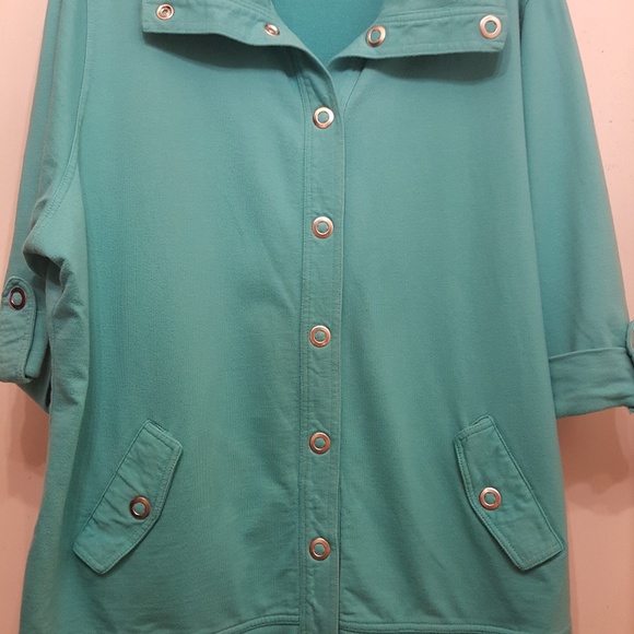 Style & Co. Sport Woman 3X Athleisure Jacket - Picture 2 of 6